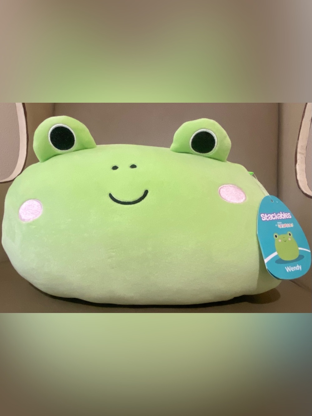 Squishmallows Green Frog Wendy Plush